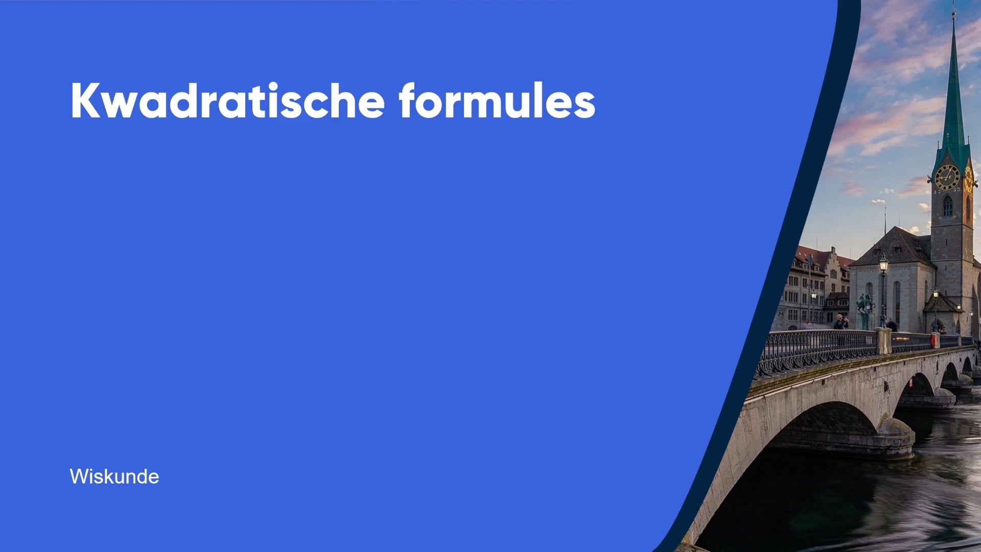 Kwadratische formules