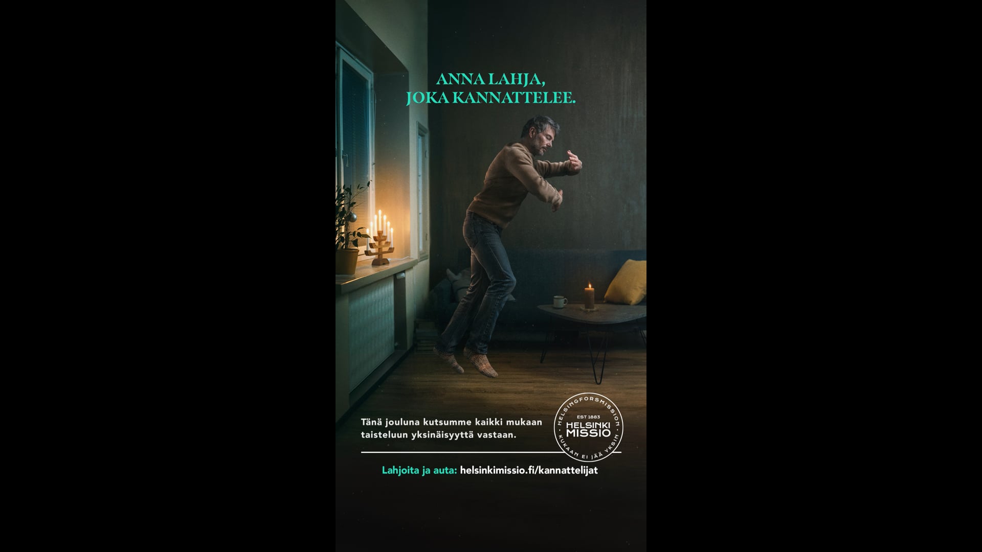 HelsinkiMissio - Joulukampanja 2021 -Huone