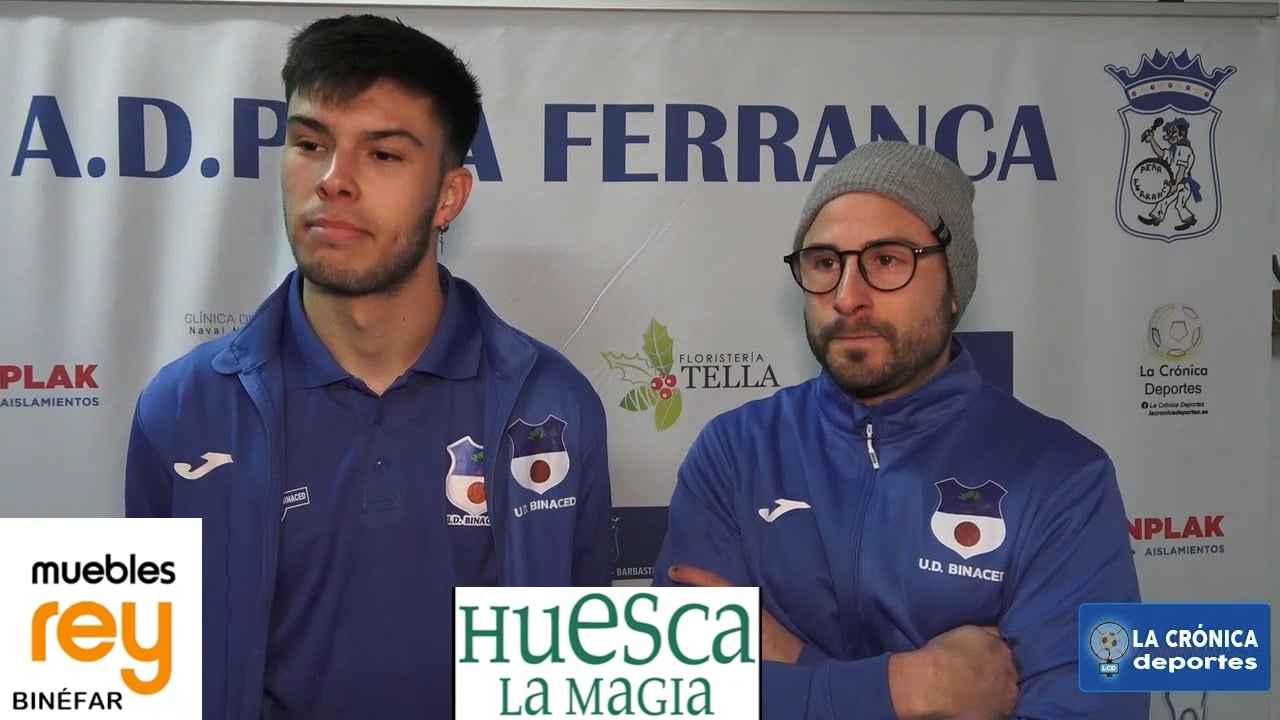 SERGIO Y LUQUE (Jugadores Binaced) Peña Ferranca Tella 4-1 UD Binaced / Jor. 17 / Primera Regional Gr 2