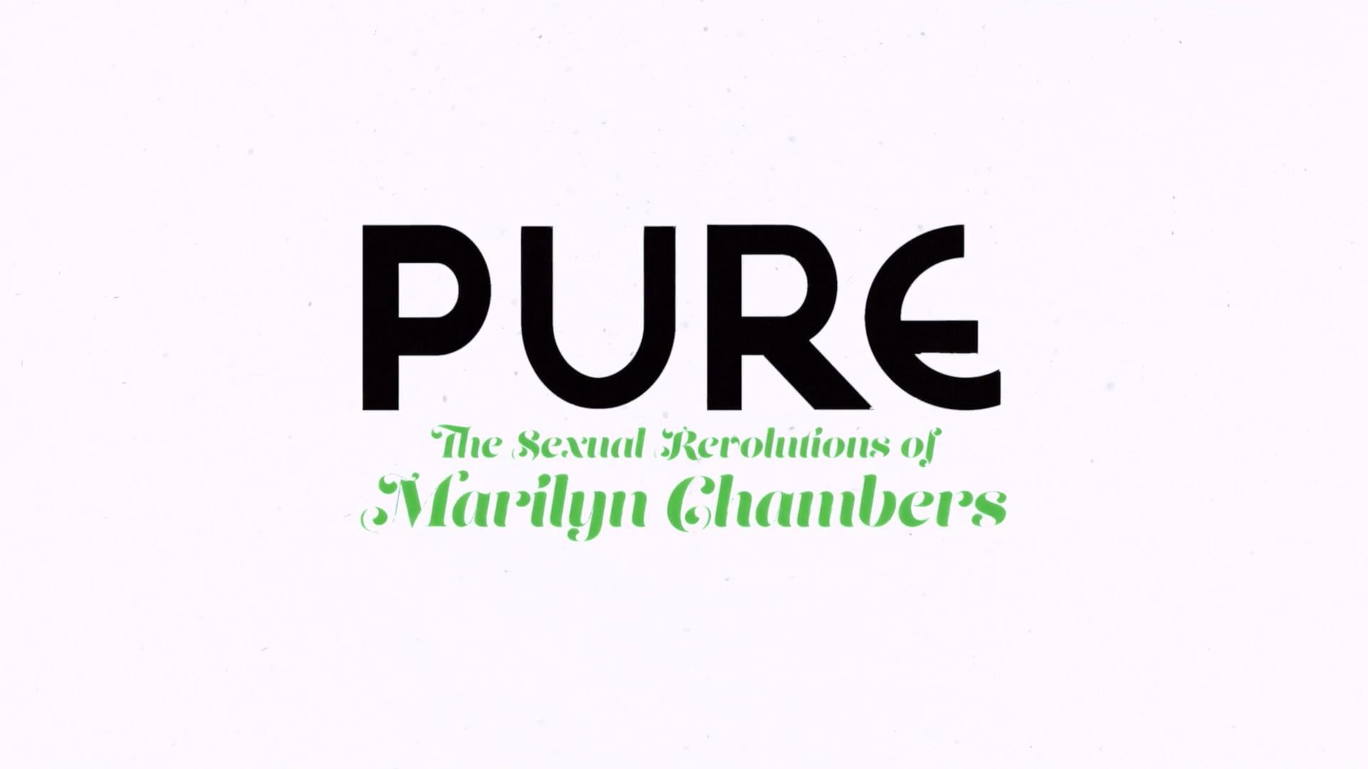 Book trailer for PURE