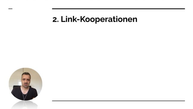 Strategie #2: Link-Kooperationen