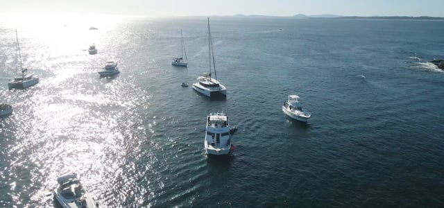 Columbia — Sunset en Isla Gorriti
