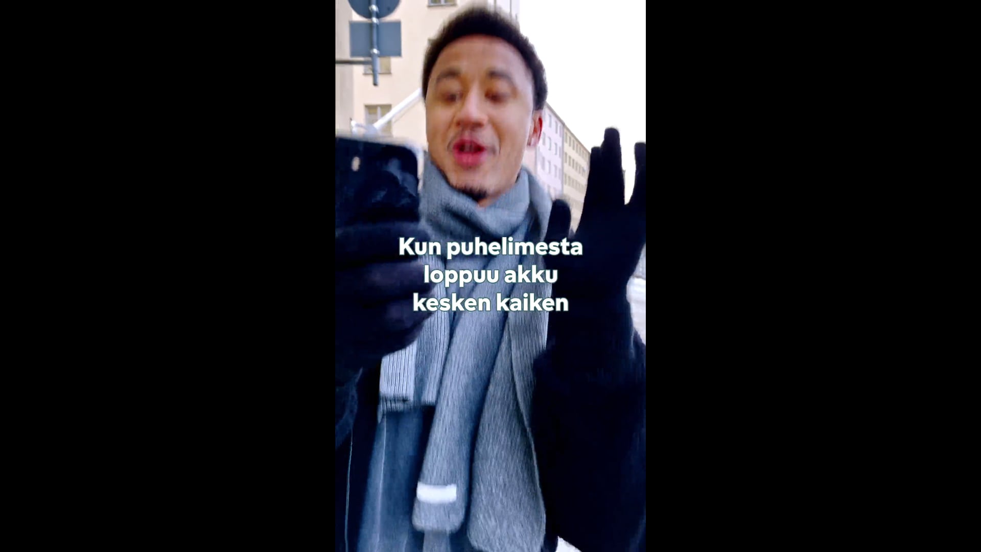 Fortum Syksy 2022 TikTok - Kun puhelimesta loppuu akku