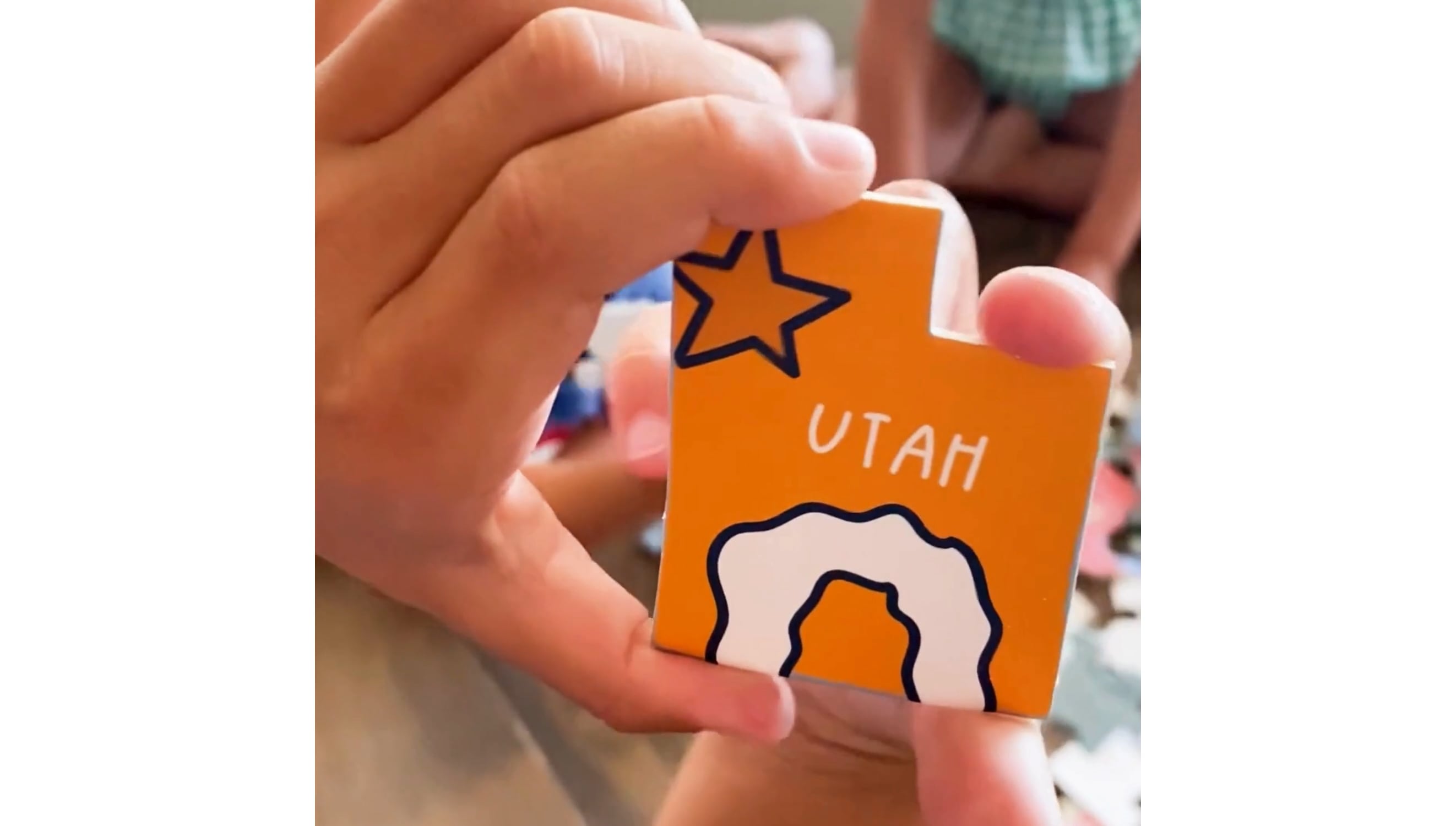 USA - 110 Piece Educational Jigsaw Puzzle video