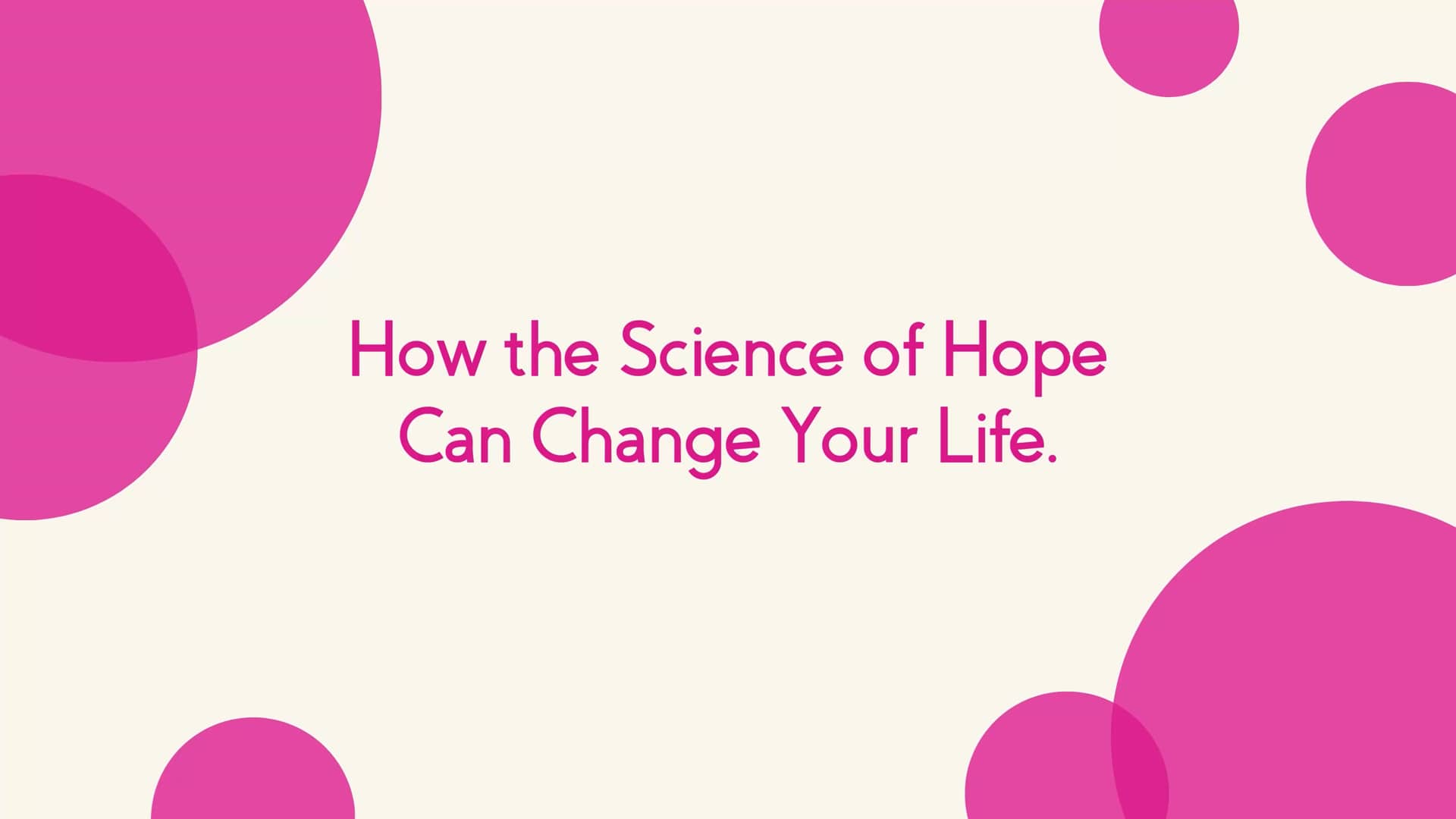 Hope Rising Book Summary on Vimeo