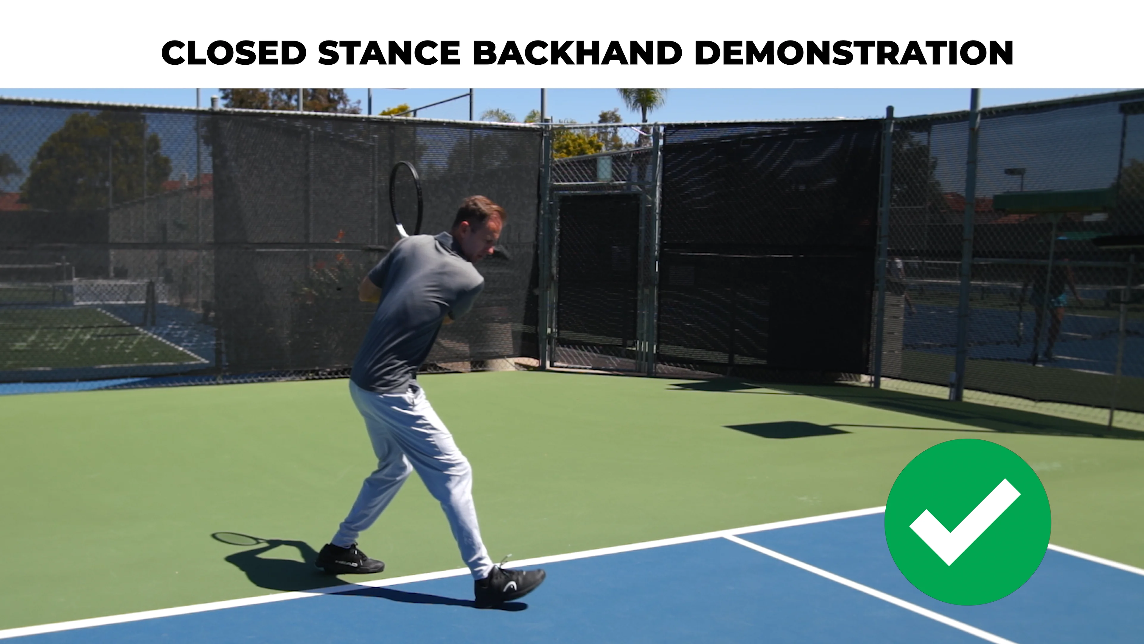 Tennis MasterClass Open Vs. Closed Stance