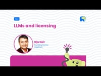 LLMs and licensing
