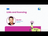 LLMs and licensing