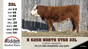 Lot #33L - R 620H NORTH STAR 33L