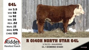 Lot #64L - R 0140H NORTH STAR 64L