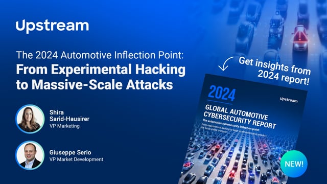 The automotive cybersecurity inflection point in 2024: from experimental to massive-scale attacks