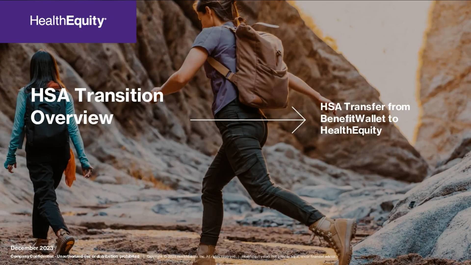 BenefitWallet to HealthEquity Transition inar on Vimeo