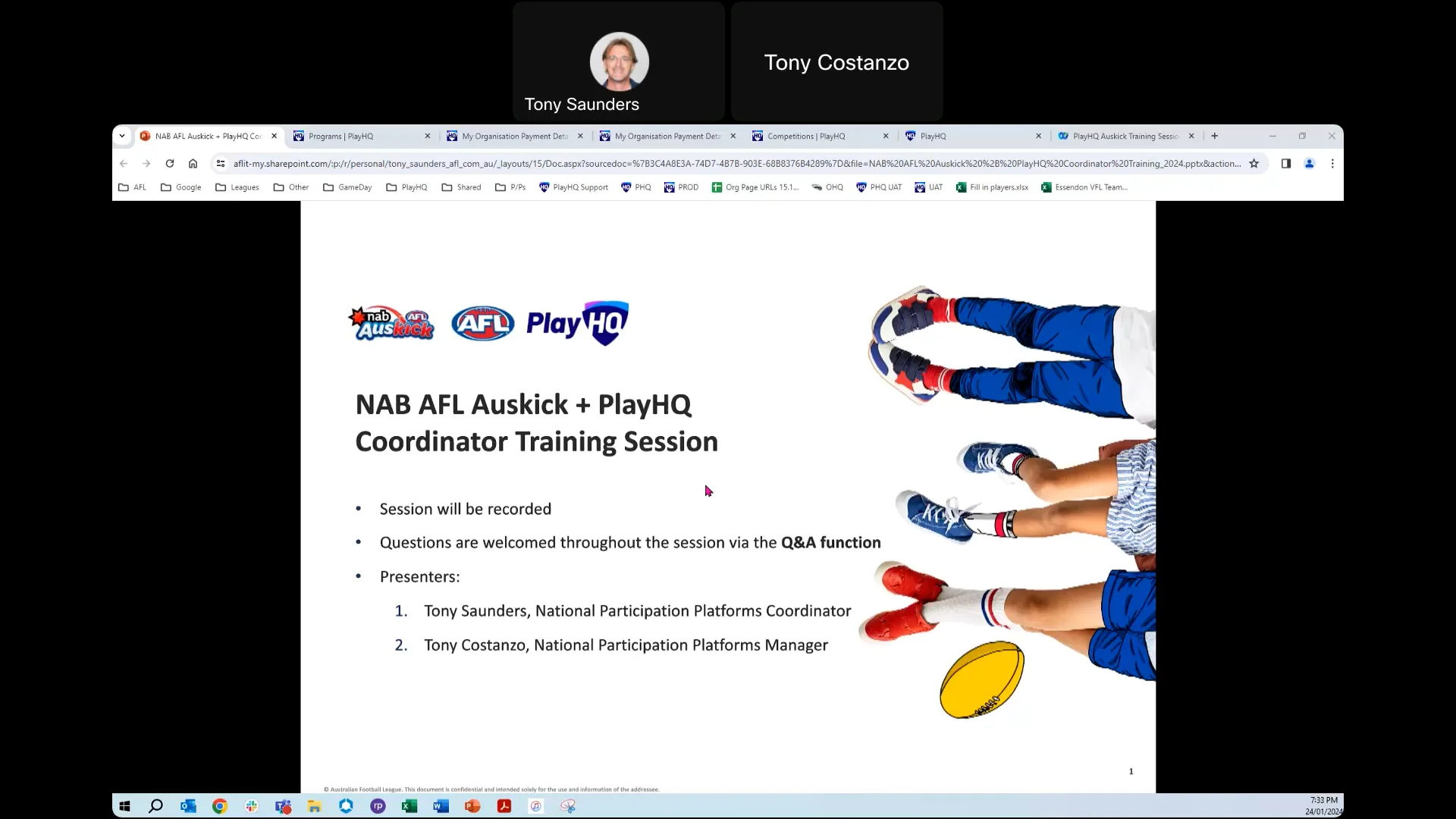 PlayHQ Auskick Training Session for Coordinators20240124 on Vimeo