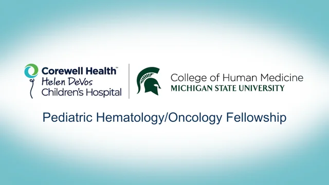 Pediatric Hematology Oncology Fellowship