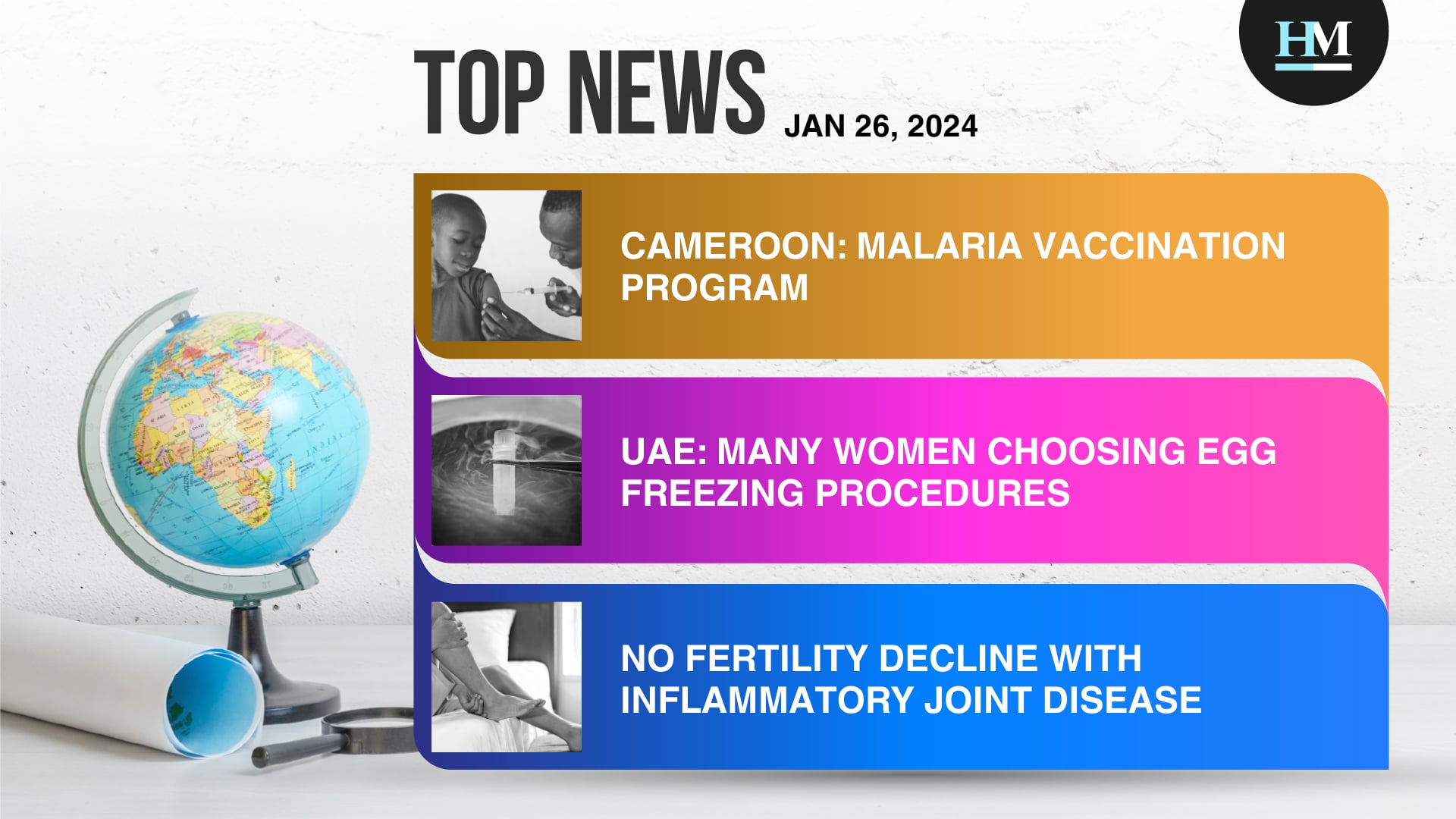Cameroon Launches Malaria Vaccination Program, and More