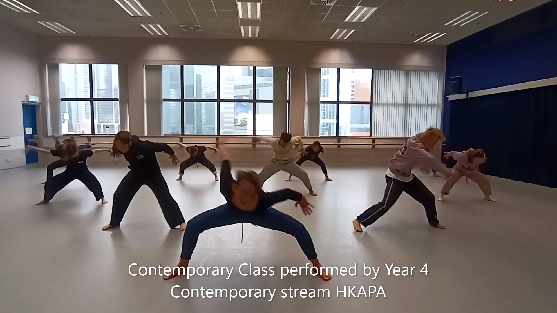 Contemporary Dance Class HKAPA