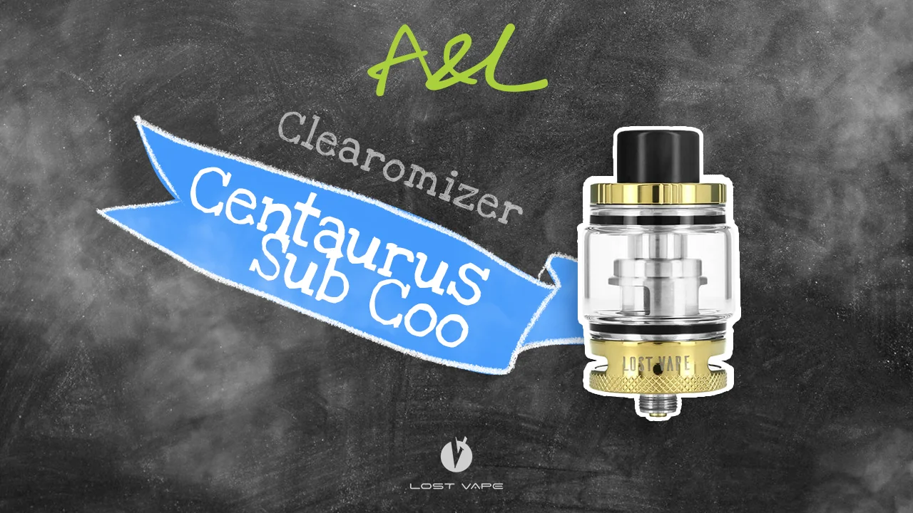 Tutorial Centaurus Sub Coo Clearomizer by Lost Vape
