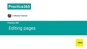 Practice 365 - Editing pages Video Thumbnail
