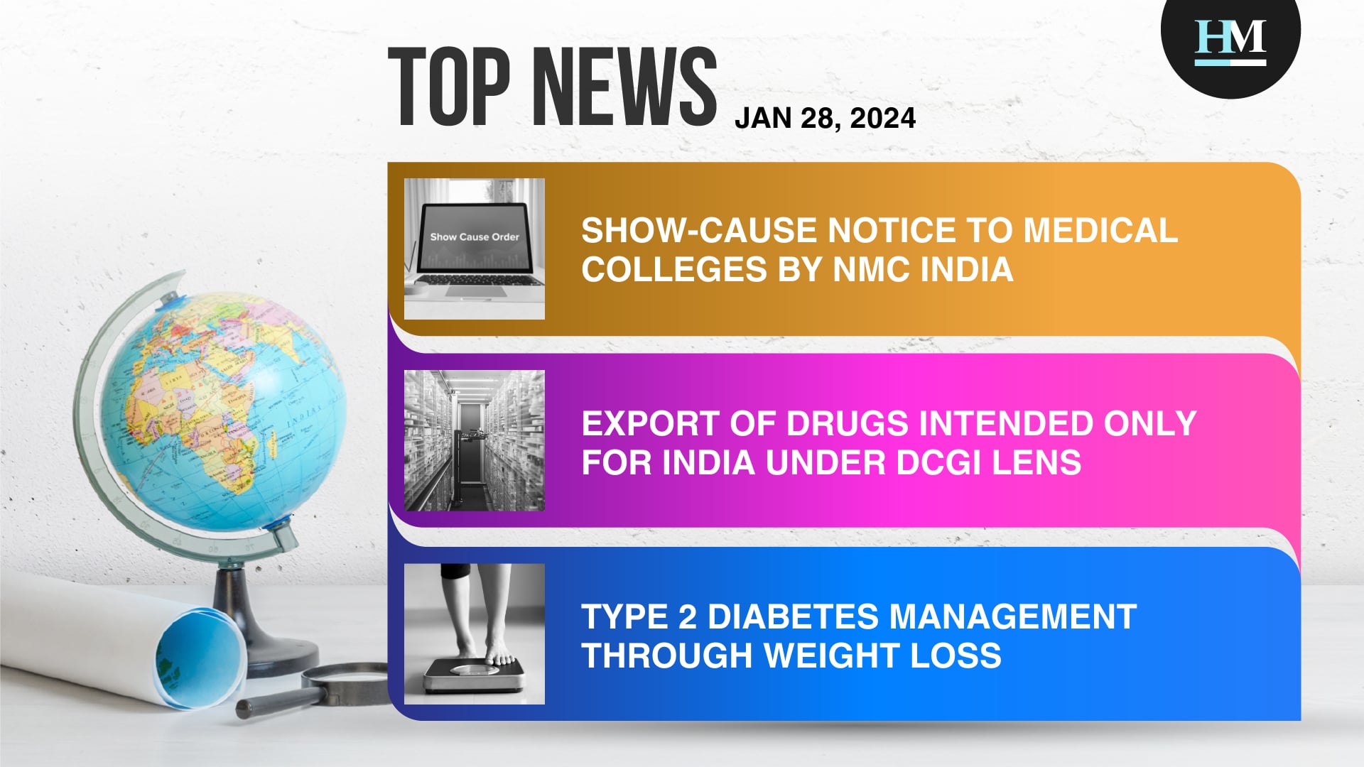 India: NMC Sends Show-cause Notice to Medical Colleges for Violation of Standards, and More