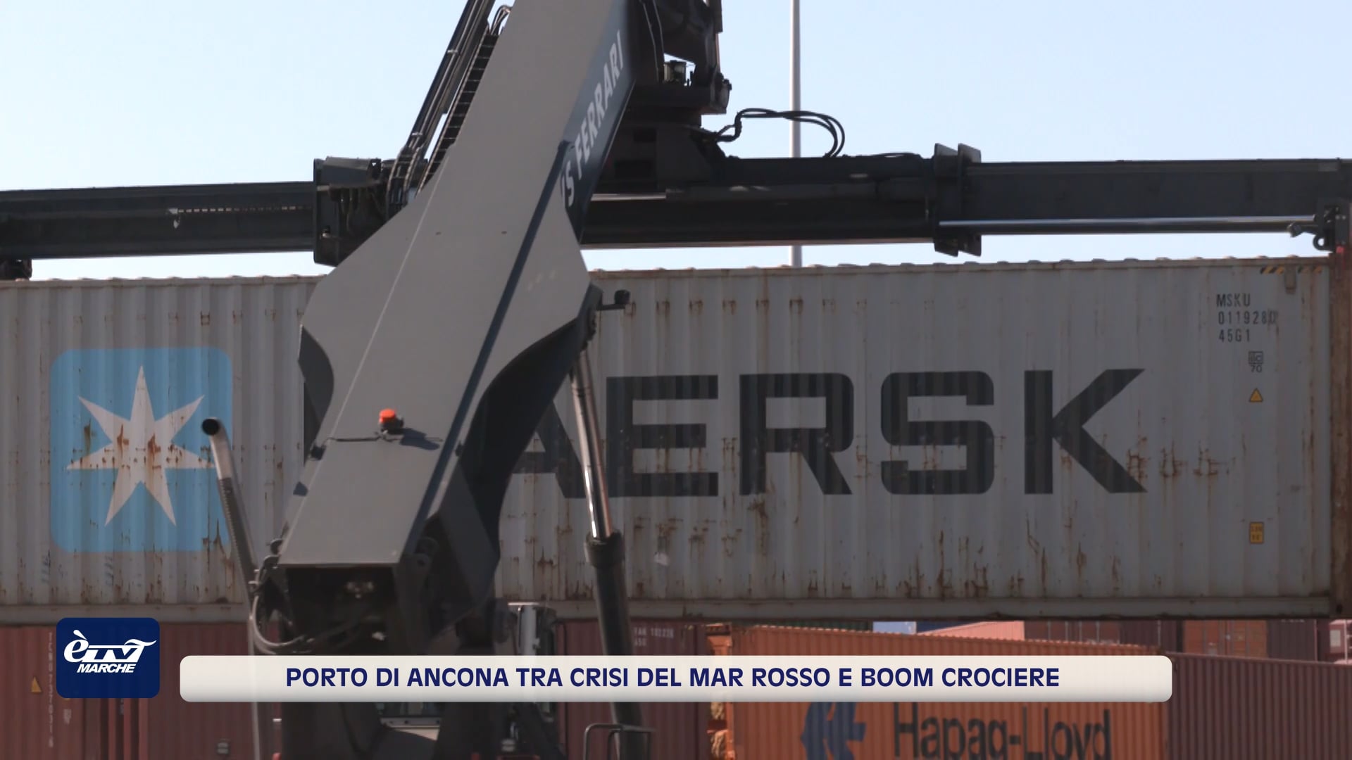 Porto di Ancona tra crisi del Mar Rosso e boom crociere - VIDEO