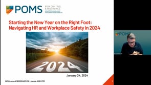 Starting the New Year on the Right Foot: Navigating HR and Workplace Safety in 2024 video