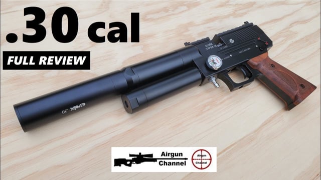 Evanix VIPER .30 caliber PCP Pistol (2024 Shot Show / Airguns) Full ...