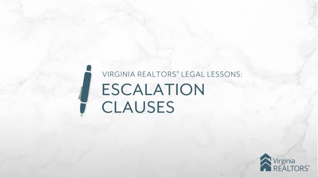 Escalation Clauses – Legal Video