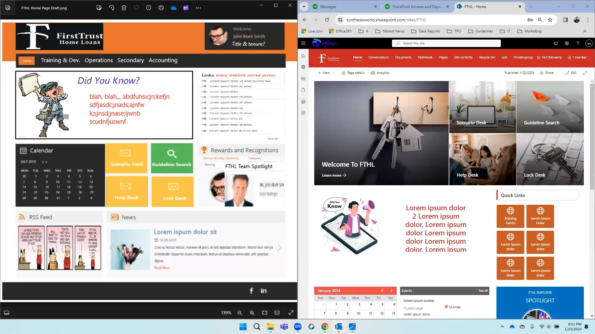 Sharepoint Draft vs Demo on Vimeo