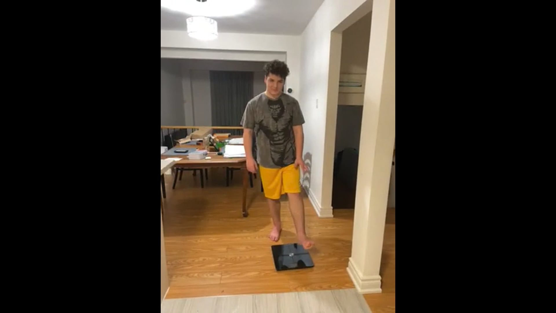 Watch PurpleShift athlete's Weight: 204.37 pounds