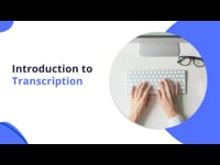 Introduction to Transcription Basics