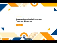 Foundations of Teaching English and Language Acquisition