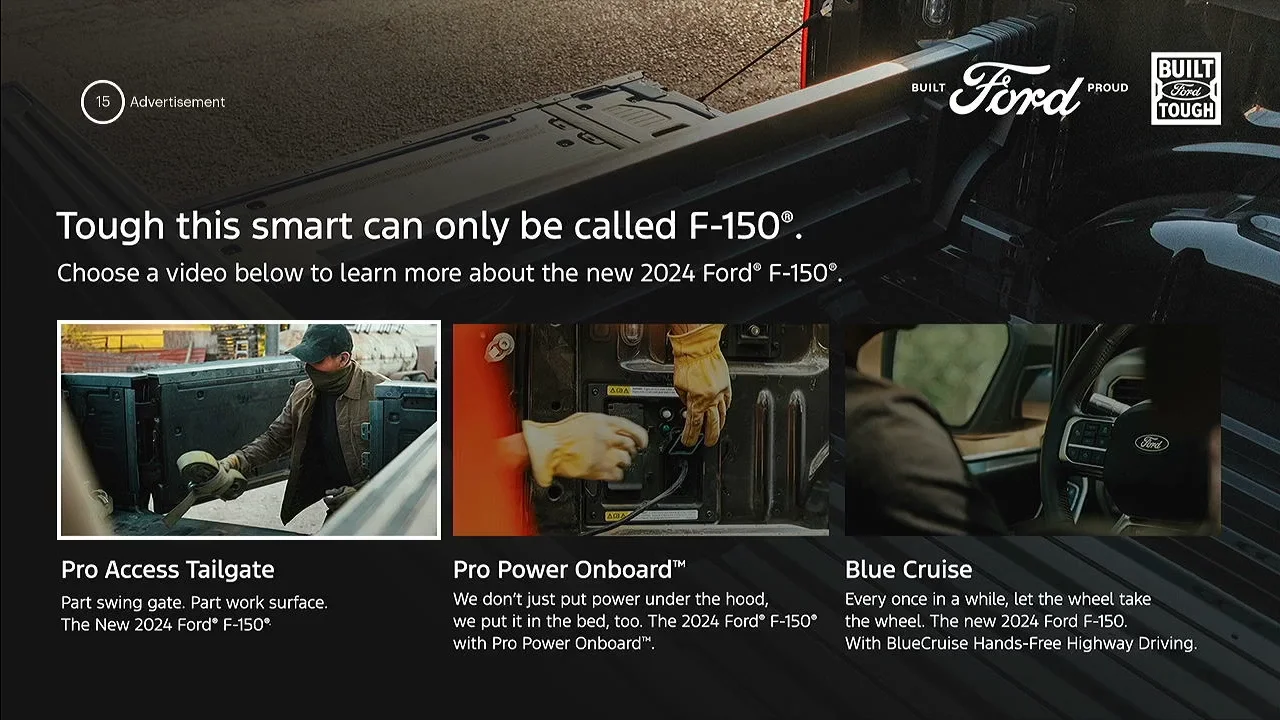 Auto Ford F150 Q1 2024 (Max Selector) Pro Power Onboard on Vimeo