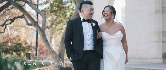 Susan & Tho || Cescaphe Water Works Philadelphia Feature Film
