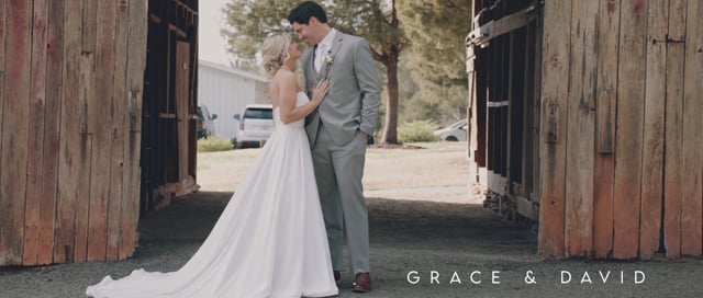 Grace & David || Kinsleeshop Farm Wedding Highlight Video