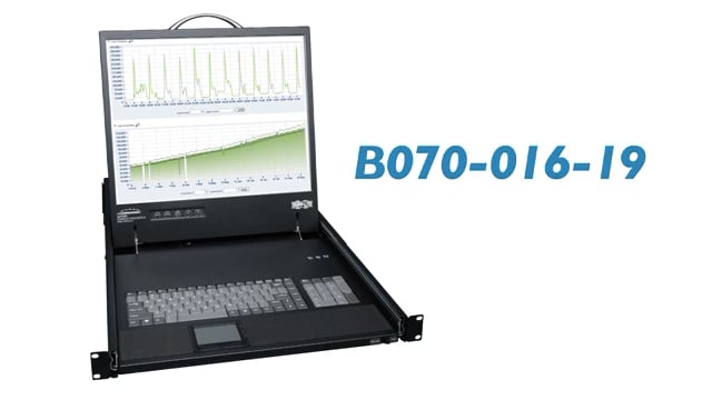 B070-016-19 NetCommander VGA Console KVM Switch | Eaton