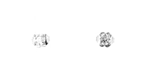 50 ct. t.w. Lab-Grown Diamond Stud Earrings in 14kt White Gold