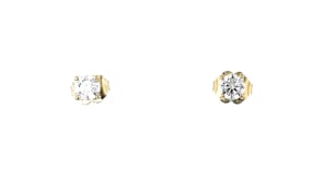50 ct. t.w. Lab-Grown Diamond Stud Earrings in 14kt Yellow Gold