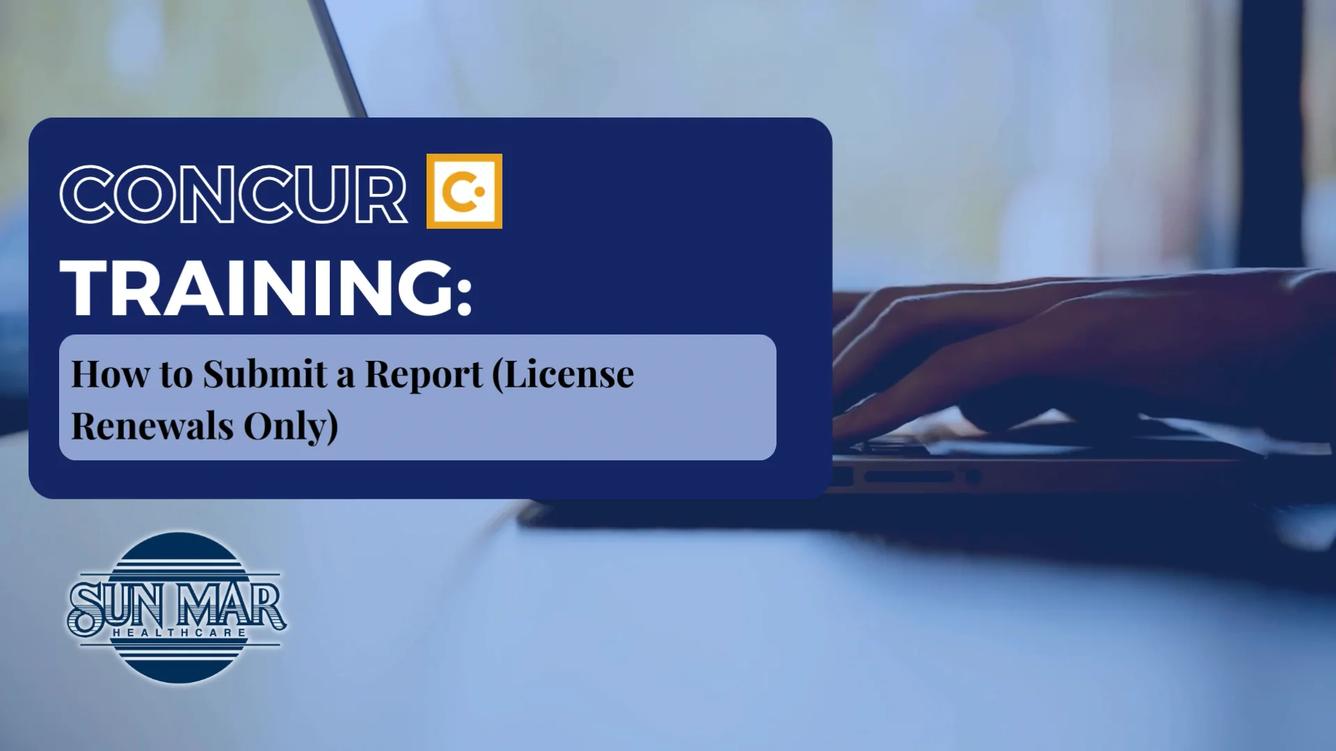 MOBILE Concur Training - How to Submit a Report (License Renewal)