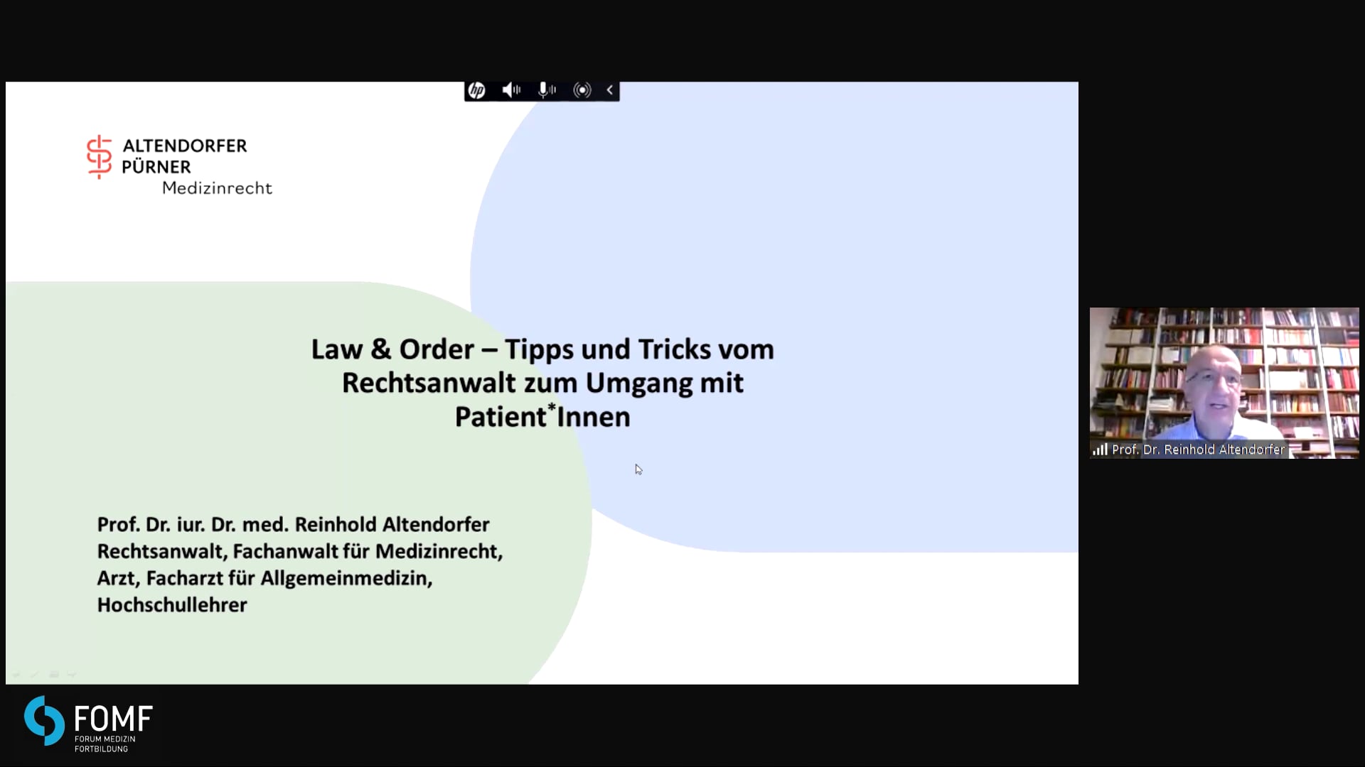 Law & Order – Tipps und Tricks vom Rechtsanwalt zum Umgang mit den PatientInnen