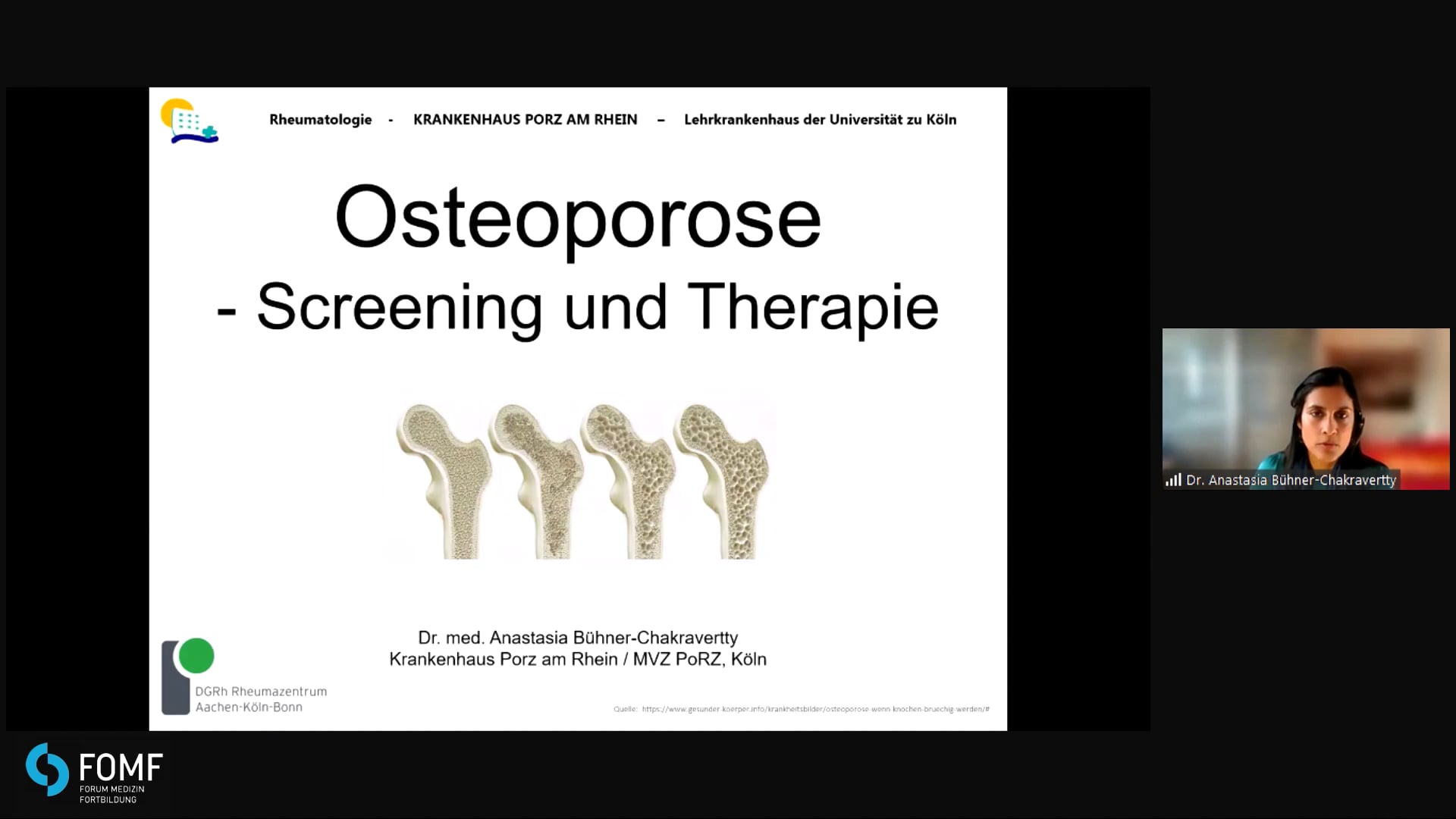 Osteoporose – Screening und Therapie