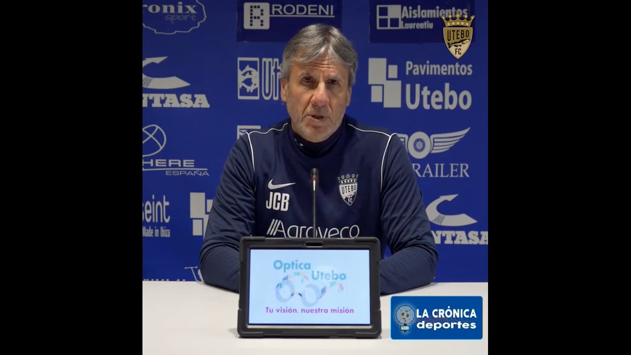 LA PREVIA / CF Barakaldo - CF Utebo / JUAN CARLOS BELTRÁN (Entrenador Utebo) Jor. 20 - Segunda Rfef / Fuente: Facebook CF Utebo