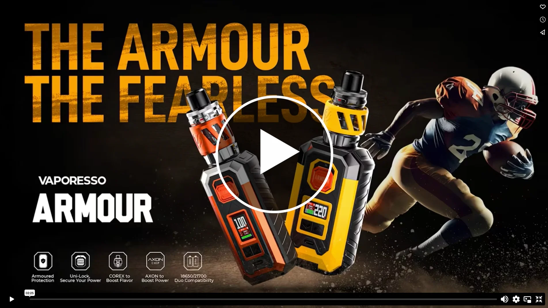 VAPORESSO ARMOUR (HOW TO USE)