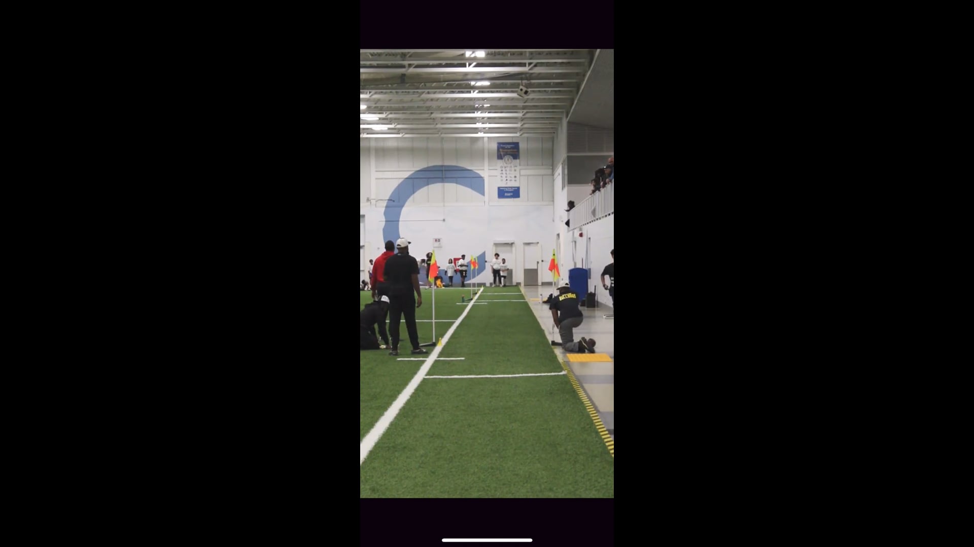 Watch zaiden burgess's 40 Yard Dash: 5.93 seconds