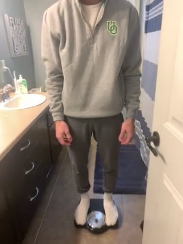 Watch matthew stam's Weight: 178 pounds