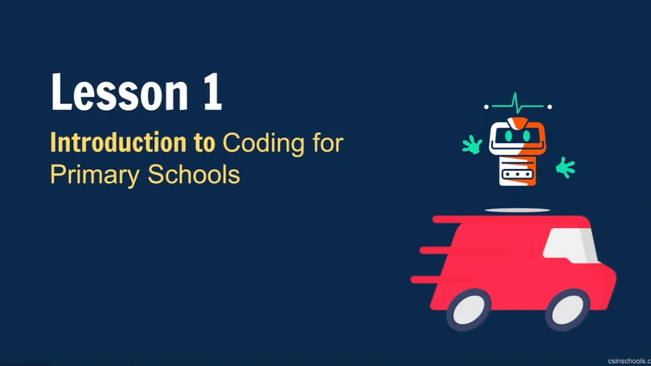 Intro to Coding for Primary Schools - Lesson 1 Introduction on Vimeo