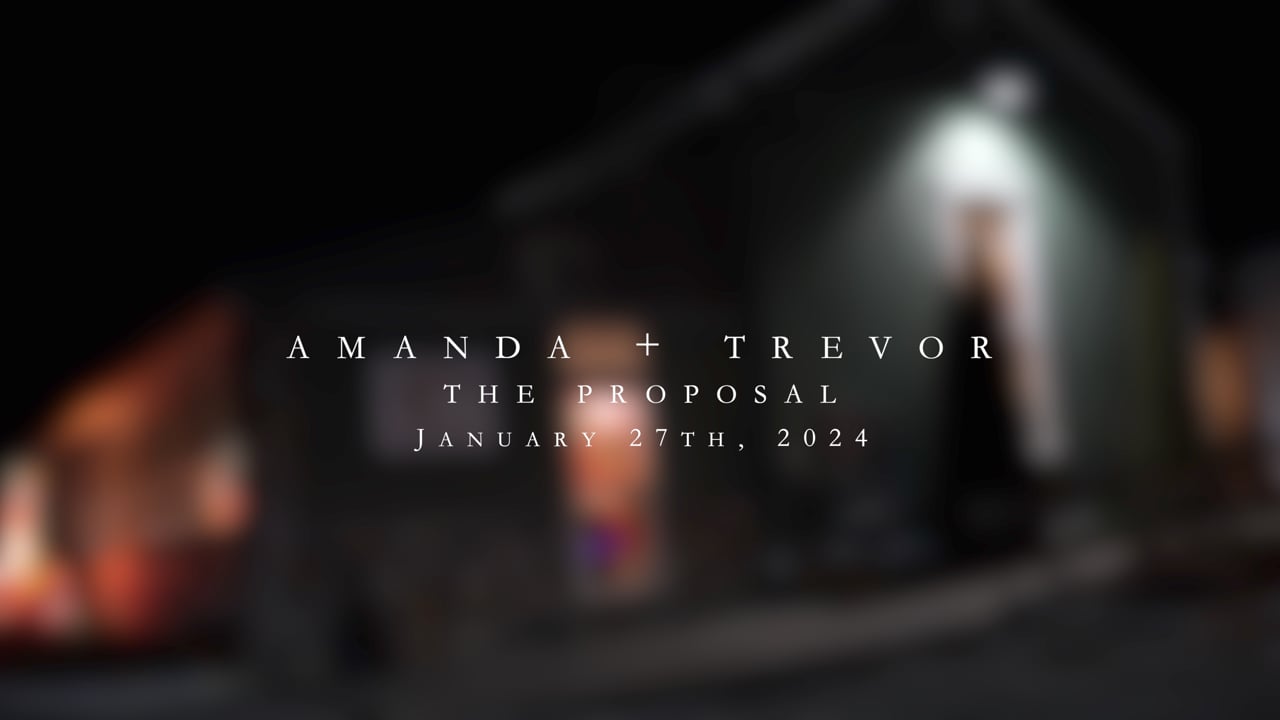 Trevor + Amanda Proposal
