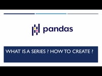 Create a Series
