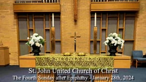 The Fourth Sunday after Epiphany - January 28th, 2024