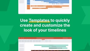 Use Templates to quickly create and customize the look of your  timelines | Office Timeline Fundamentals