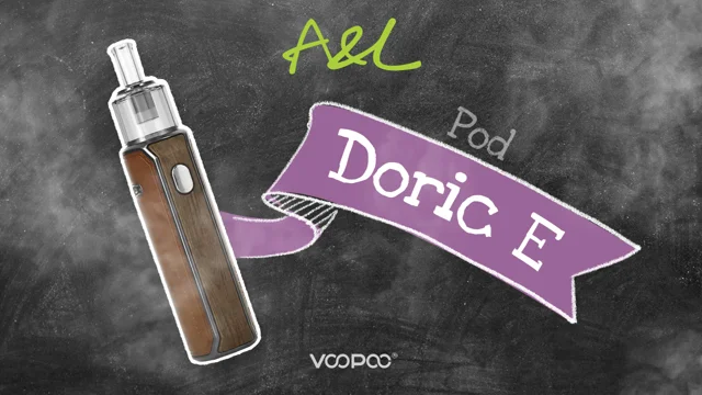 Voopoo Doric E Podmod - 1,500mAh, USB-C, 3ml ITO Cartridge - A&L